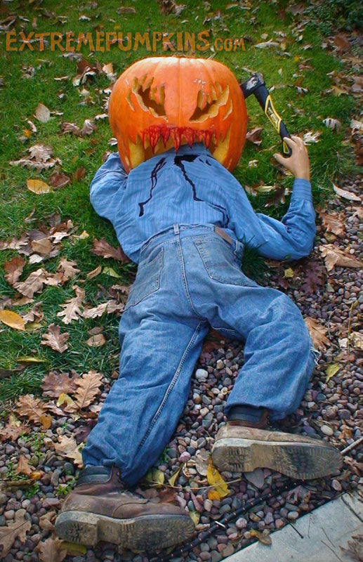 A 100 lb. Pumpkin Is Large Enough To Eat A Man