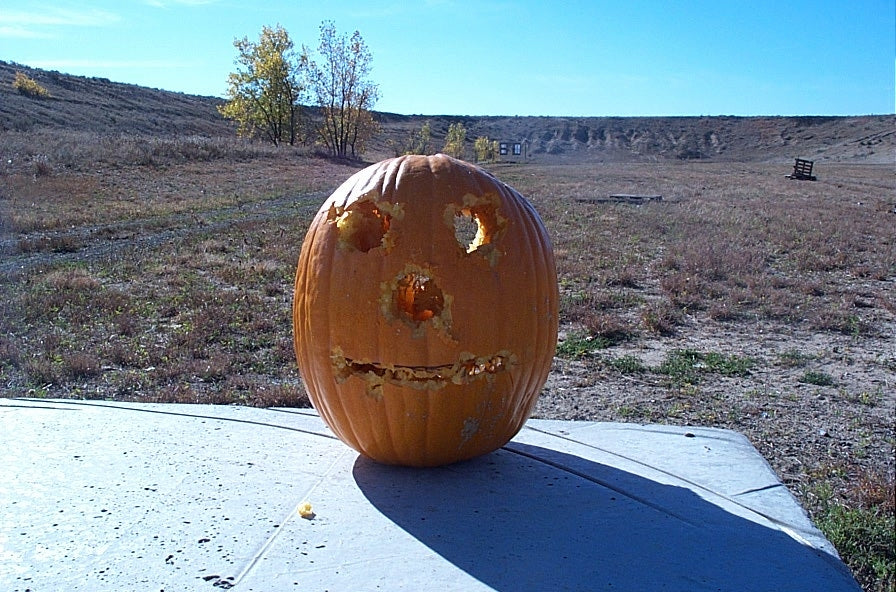 Carving with a .22 Rifle