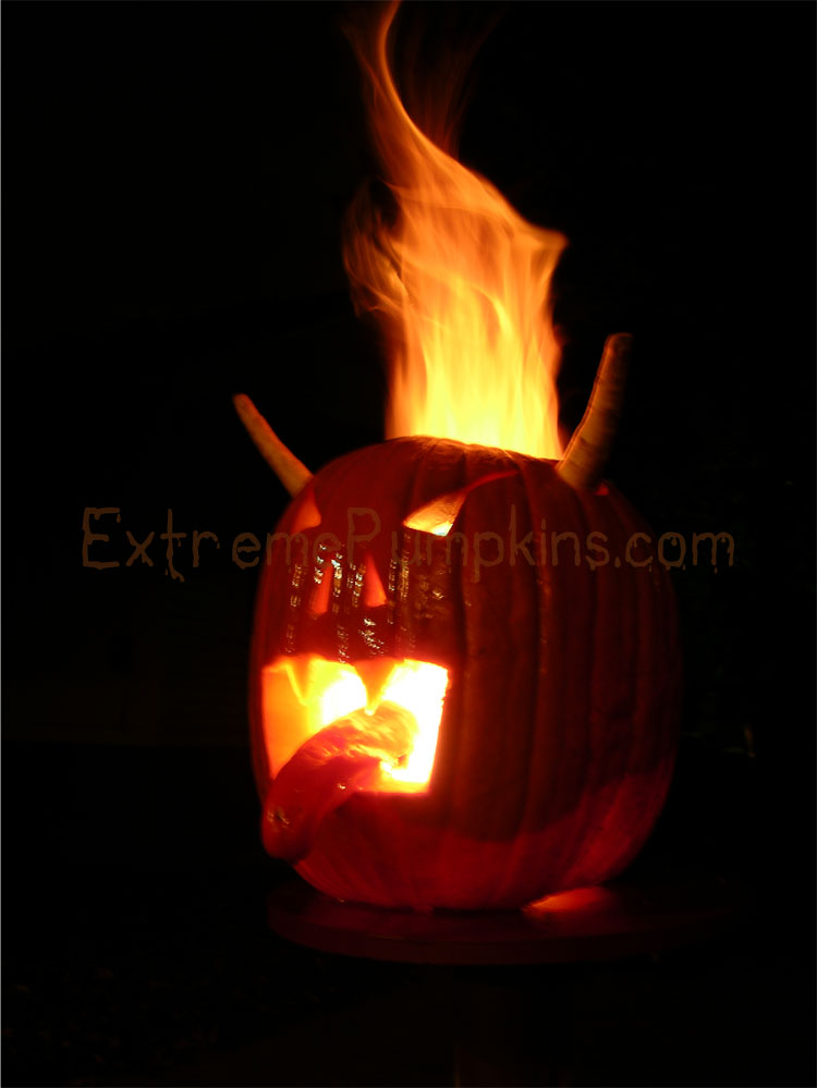 Devil Pumpkin - With Pepper Tongue