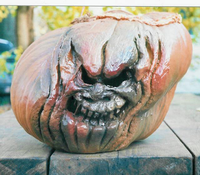 Gruesomely Cool Pumpkin