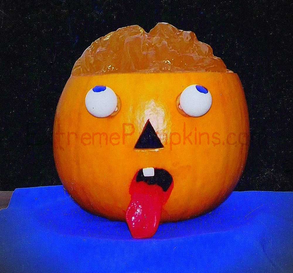 Jello For Brains Pumpkin