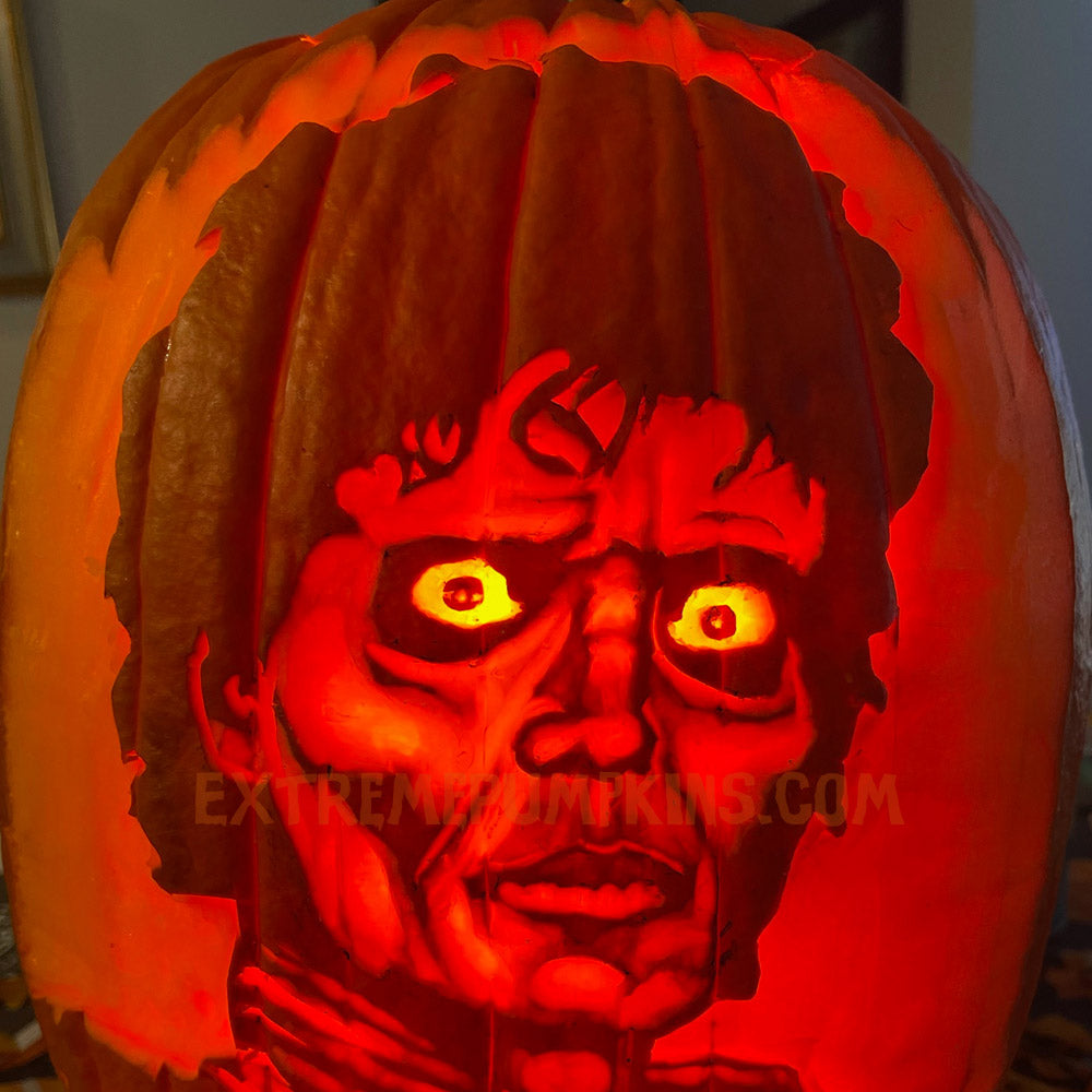 Michael Jackson Thriller Pumpkin