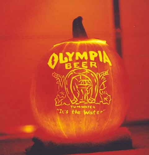 Olympia Beer Pumpkin