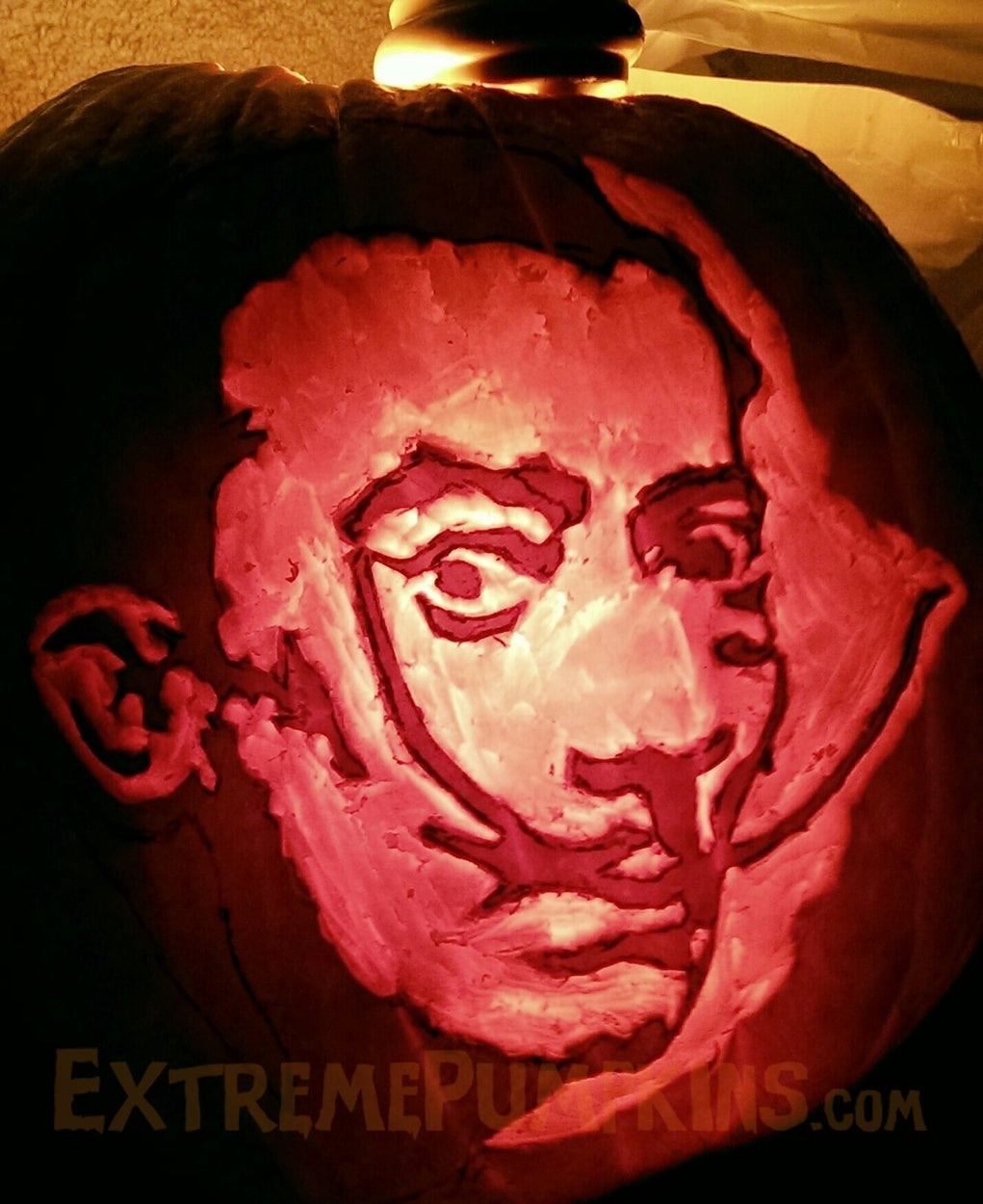 Salvador Dali Pumpkin