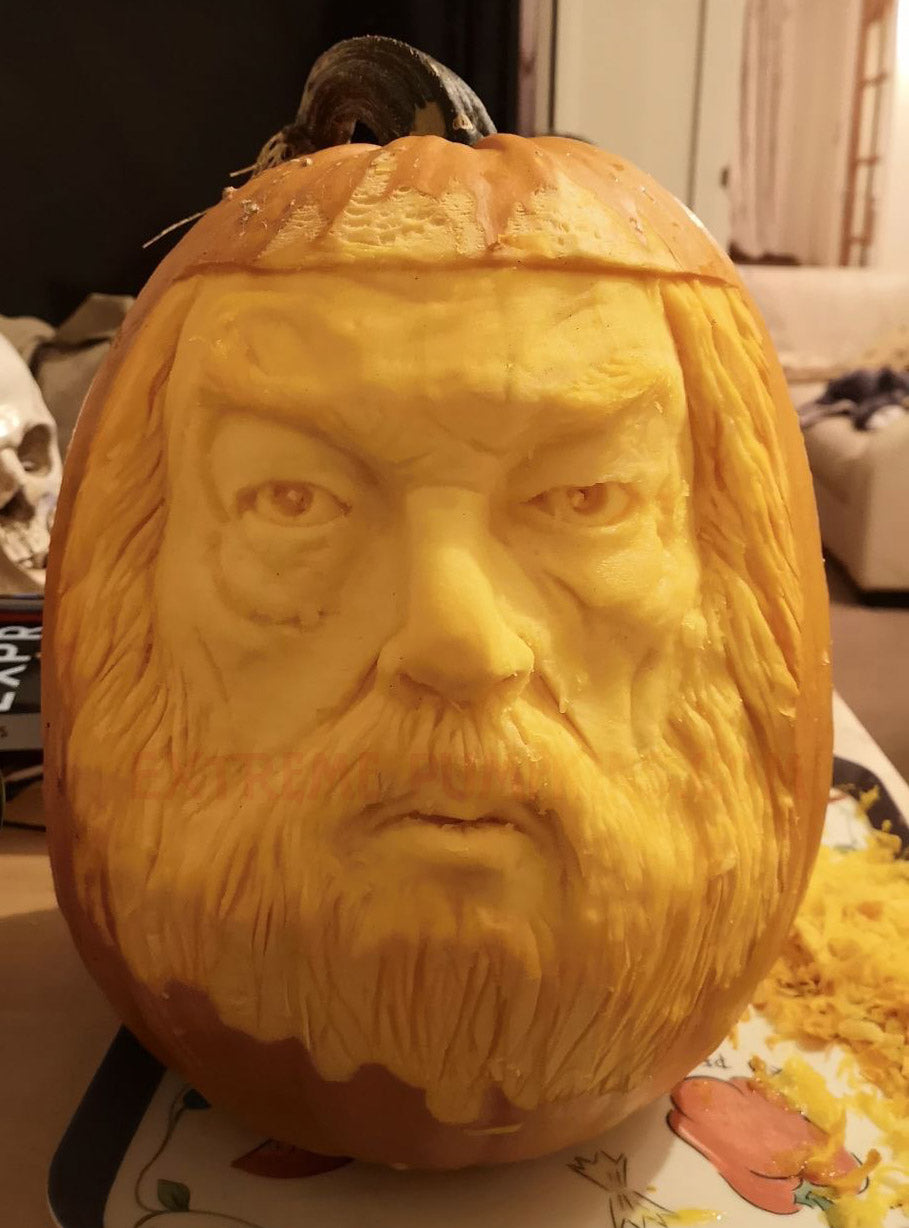 Ernest Hemingway Pumpkin