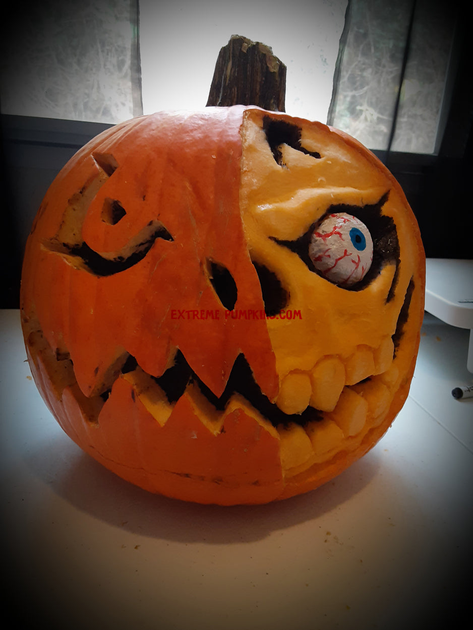 Split Face Pumpkin