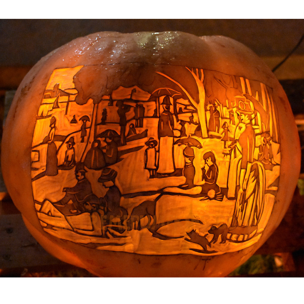 Sunday Afternoon On The Island of La Grande Jatte Pumpkin