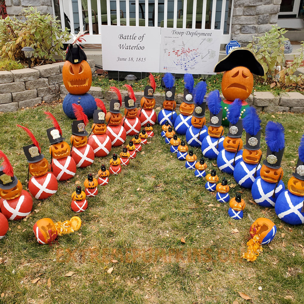 The Battle of Waterloo Pumpkins