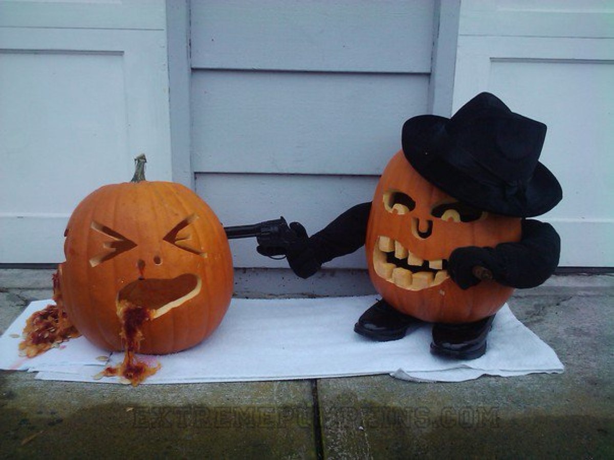 Stick Em Up Pumpkins