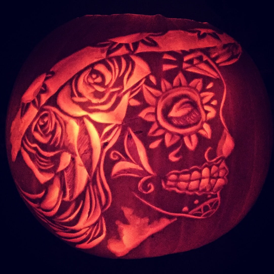 The Day of the Dead Pumpkin