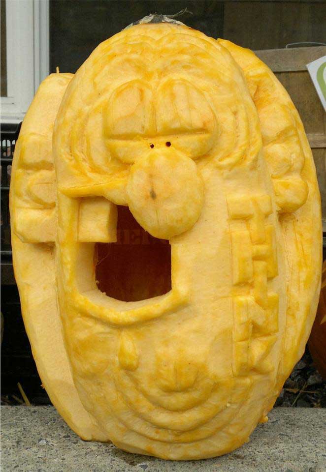 The Don Martin of Mad Magazine Pumpkin