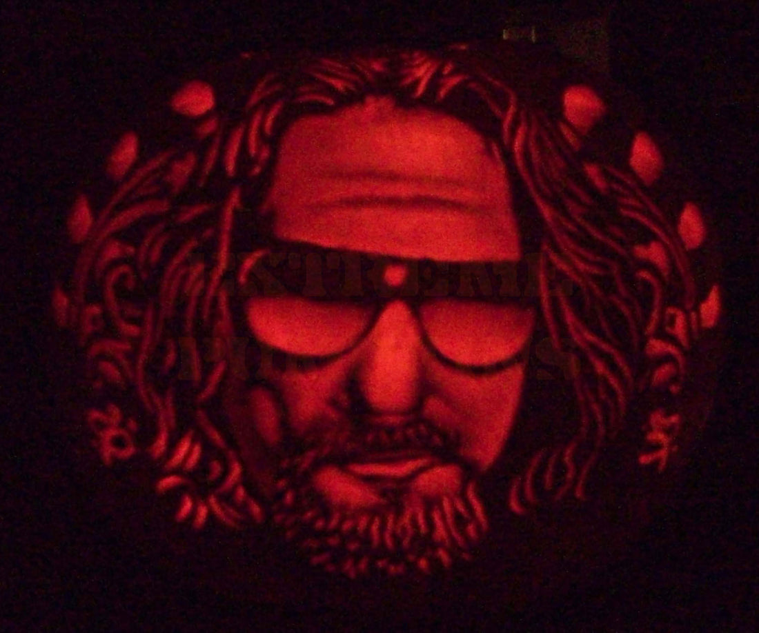 The Dude - From Big Lebowski - Pumpkin