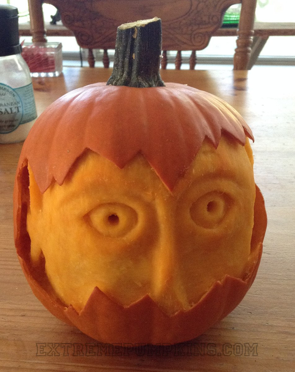 The Face In The Pumpkin