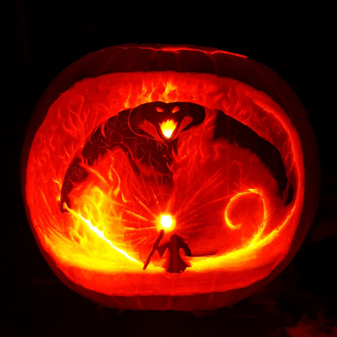 The Fantasy Scene Pumpkin