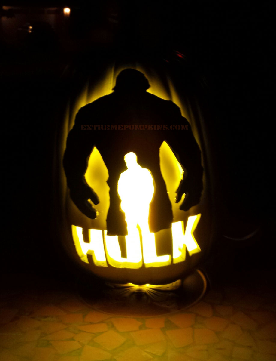 The Hulk Pumpkin