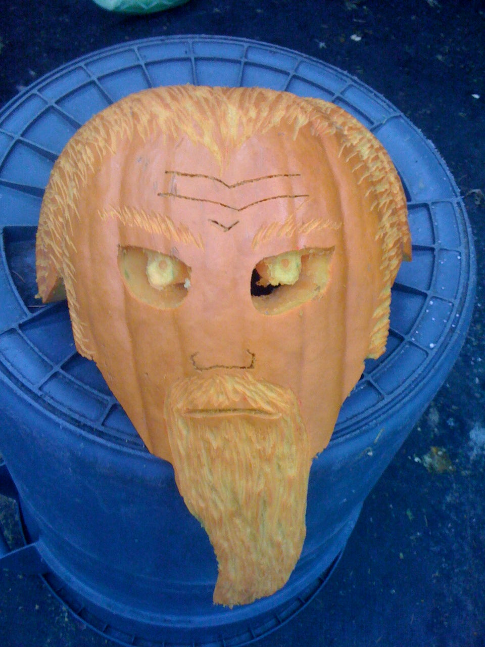 The Mullet Pumpkin