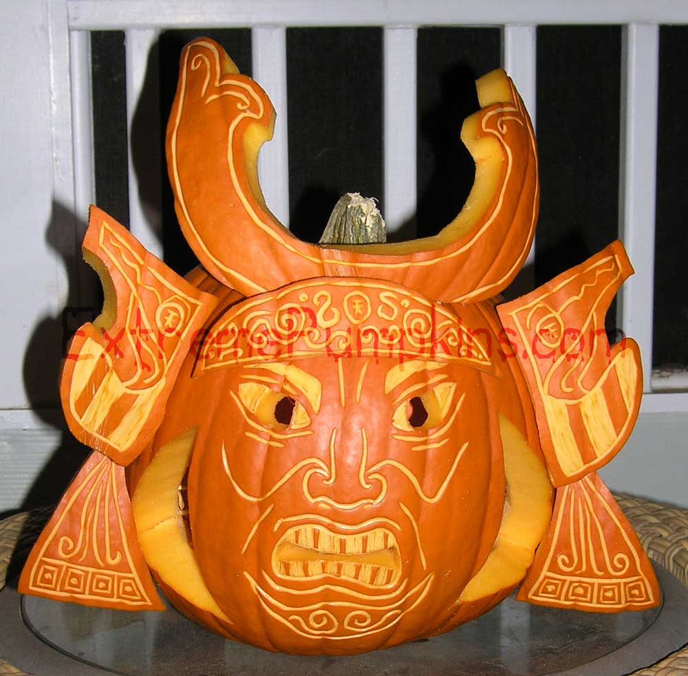 The Samurai Pumpkin