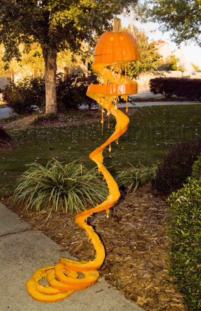 The Spiral Sliced Pumpkin