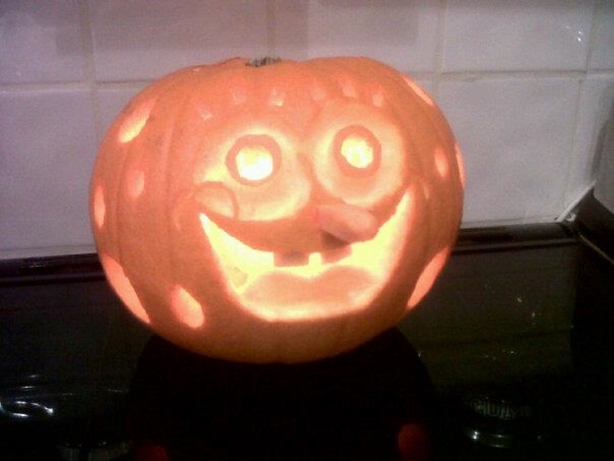 The SpongeBob Pumpkin