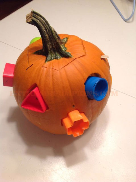 The Square Peg Pumpkin