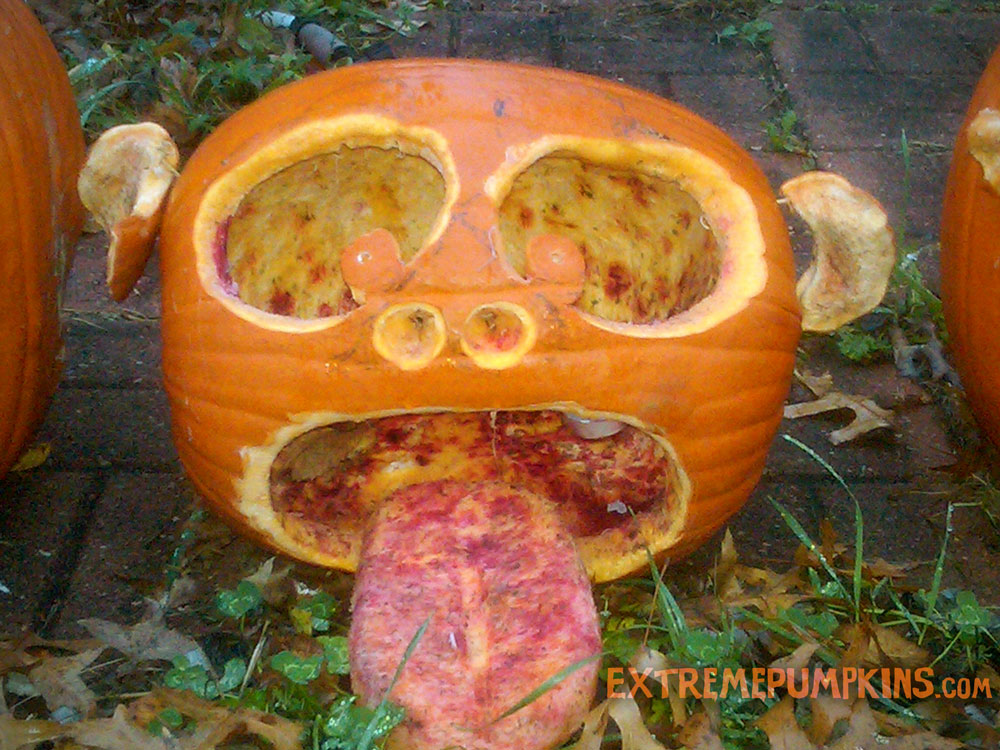 The Strep Throat Pumpkin