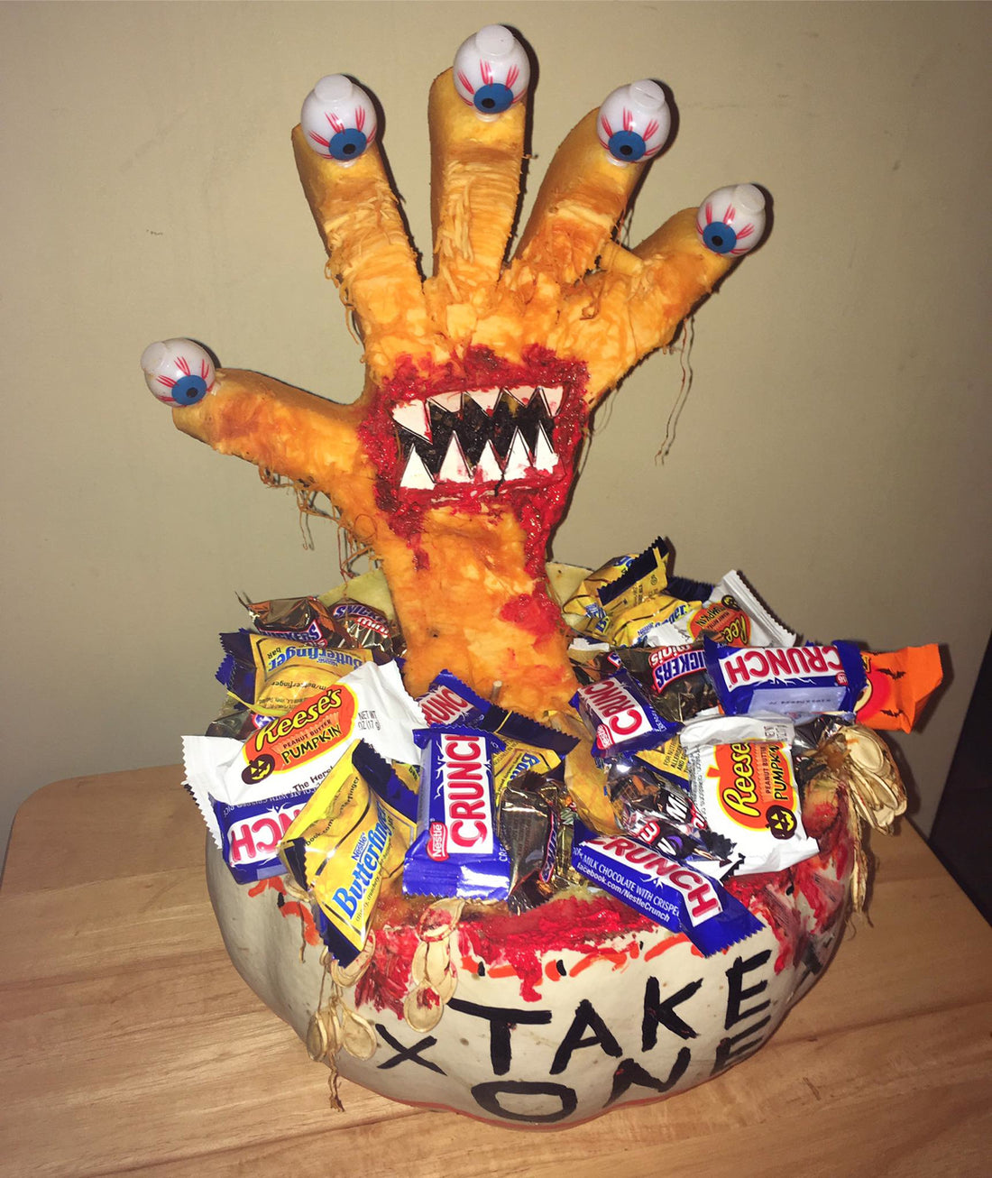 The "Take One" Pumpkin