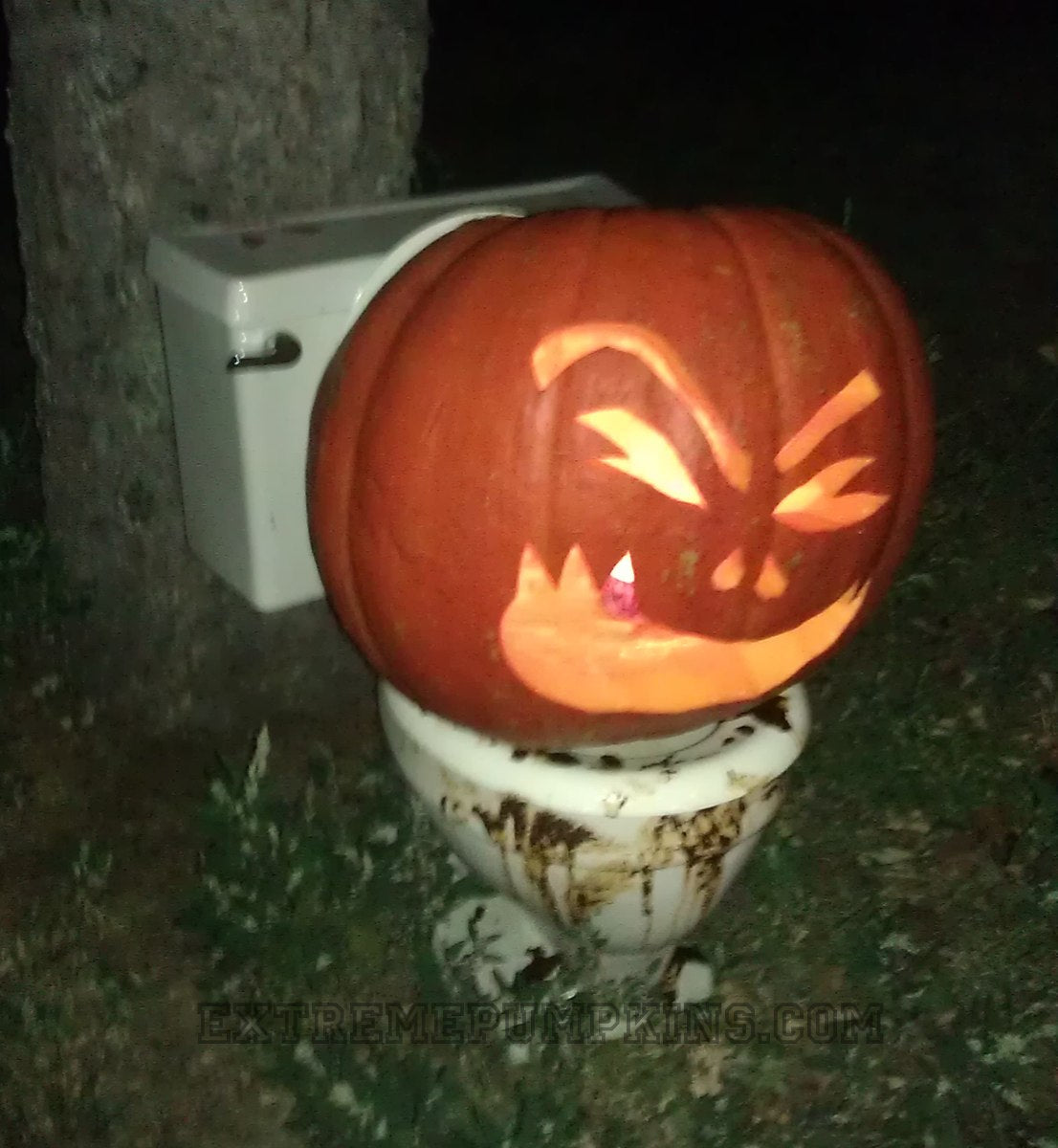 The Toilet Pumpkin