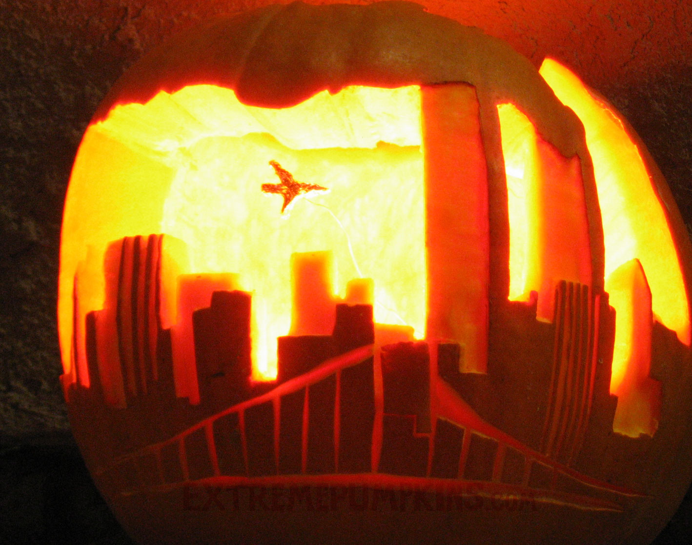 The World Trade Center Disaster Pumpkin