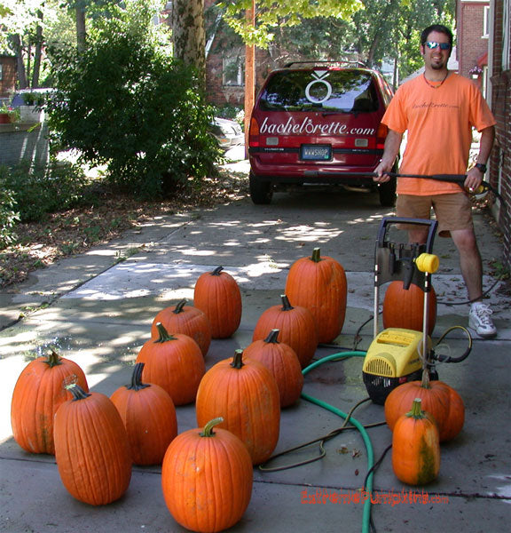 Cleaning Pumpkins