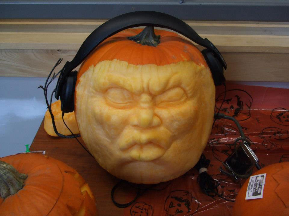 Headphones Pumpkin