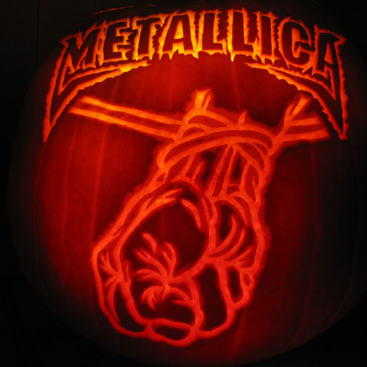 Metallica Pumpkin