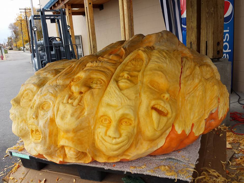Multi-Face Giant Pumpkin