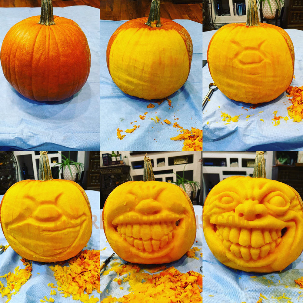 Pumpkin Carving Sequence
