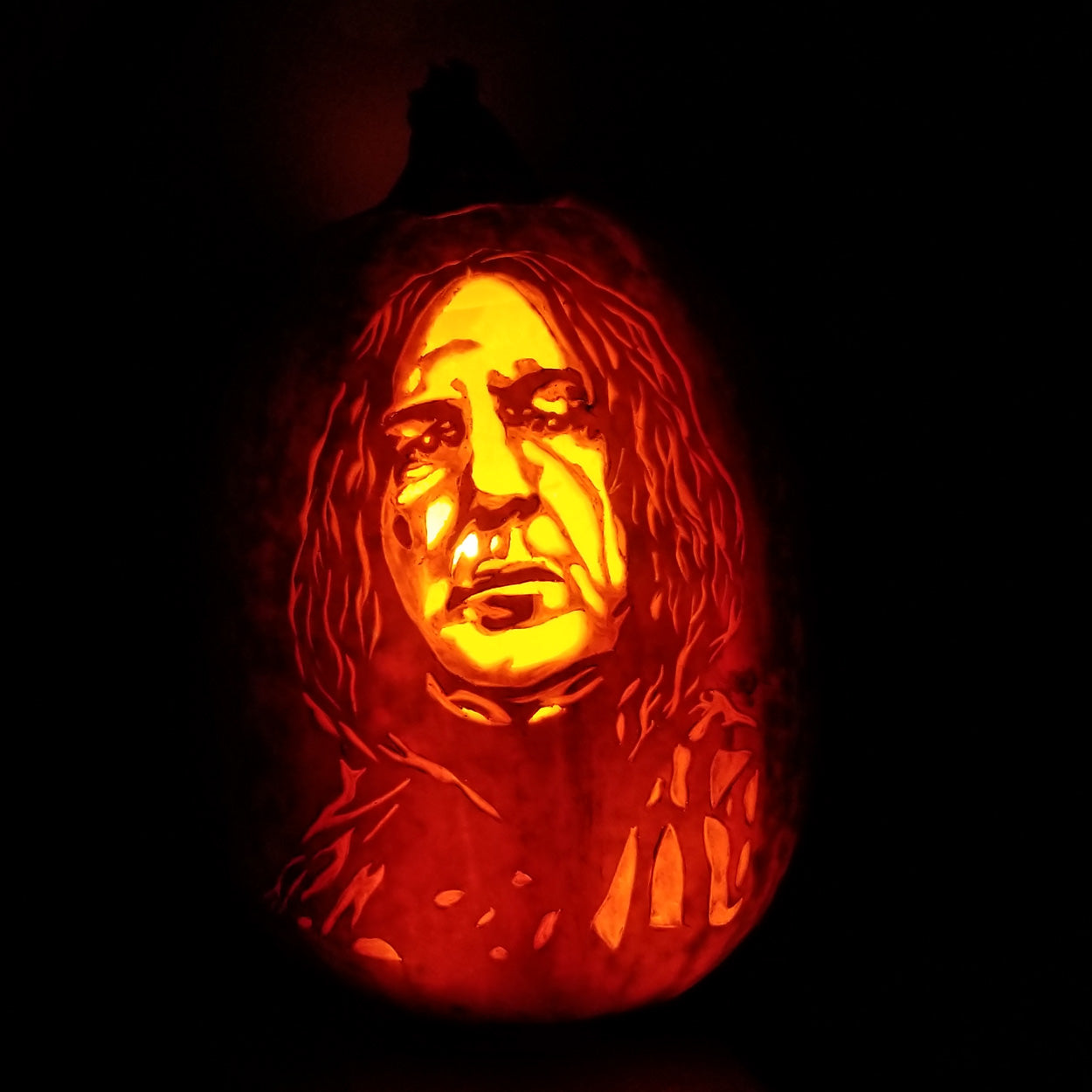 The Professor Snape / Crying Indian Pumpkin