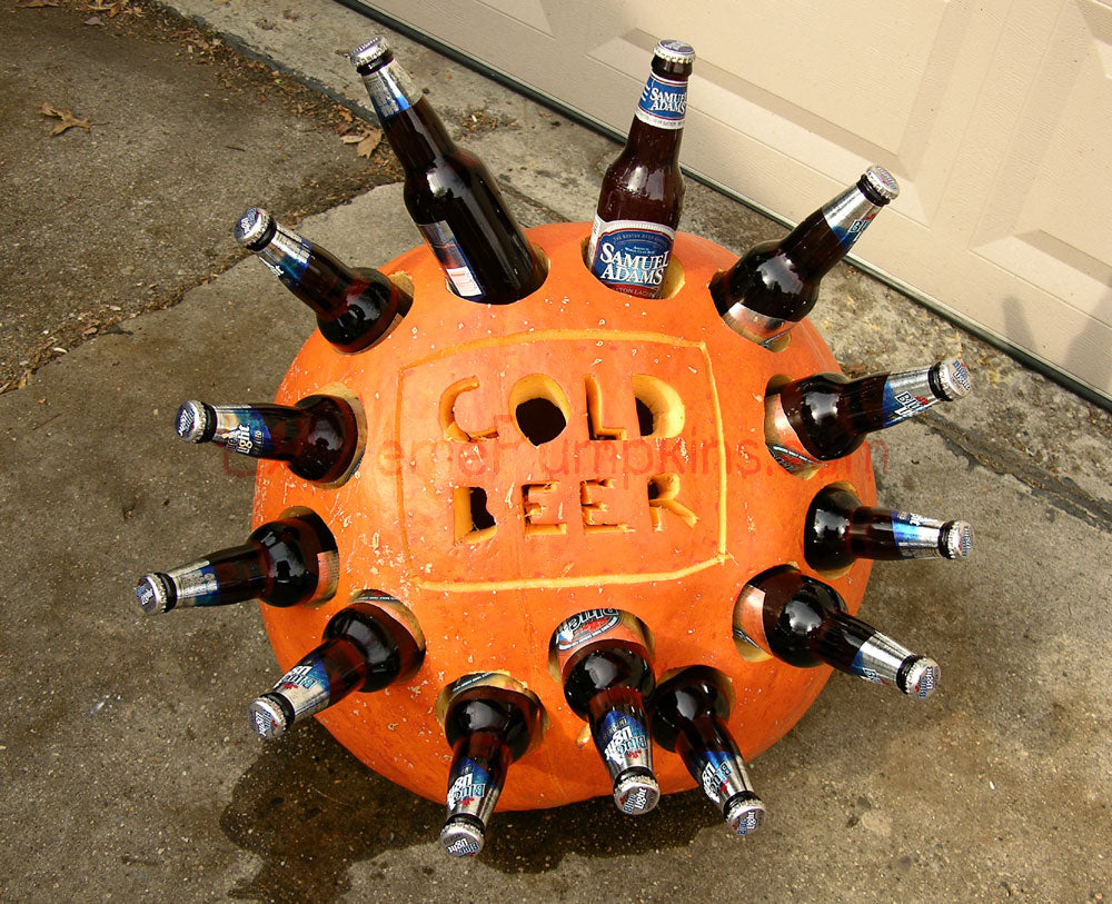 The Beer Cooler Pumpkin