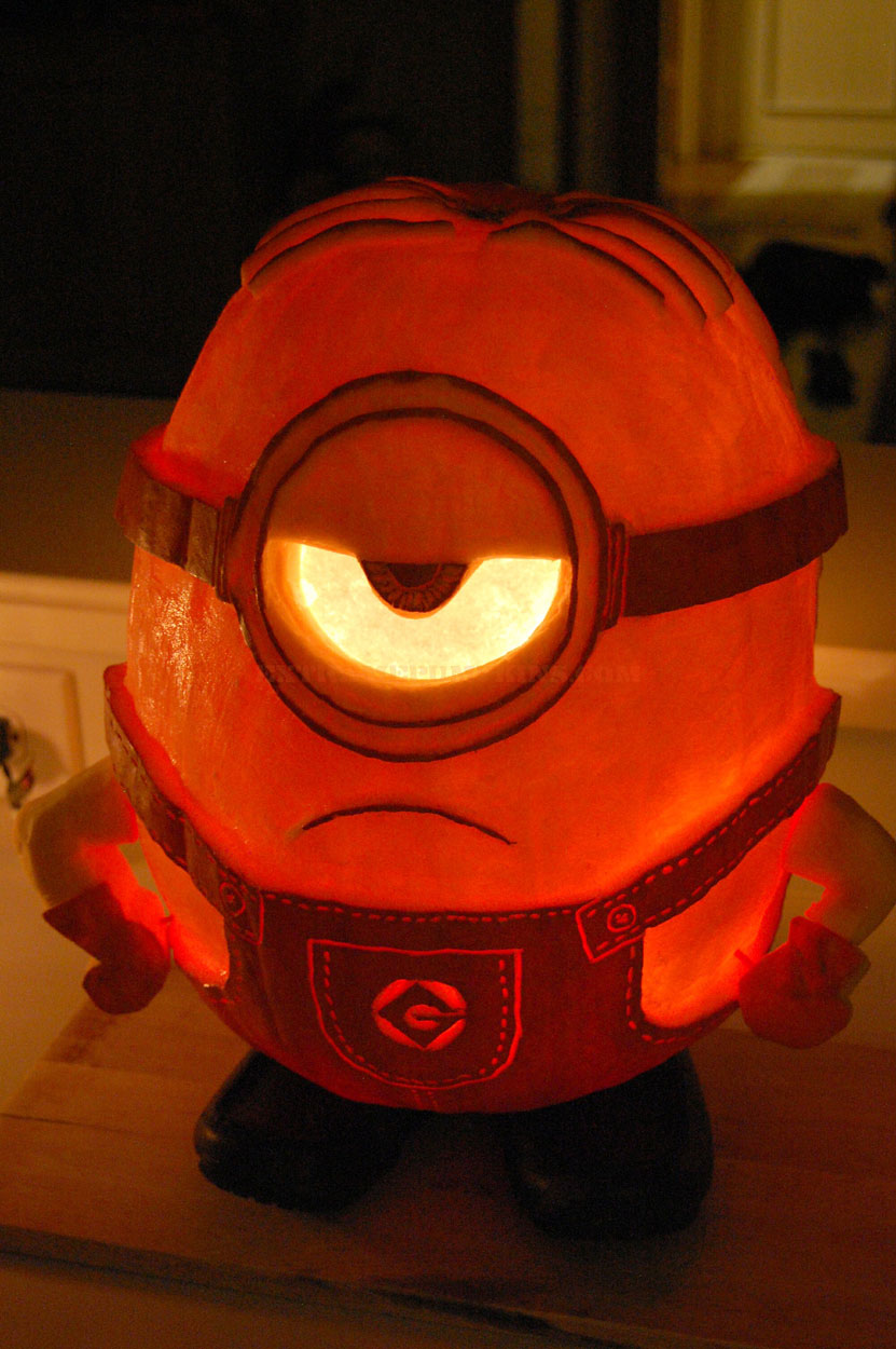 The Best Minion Pumpkin of The Year 2014