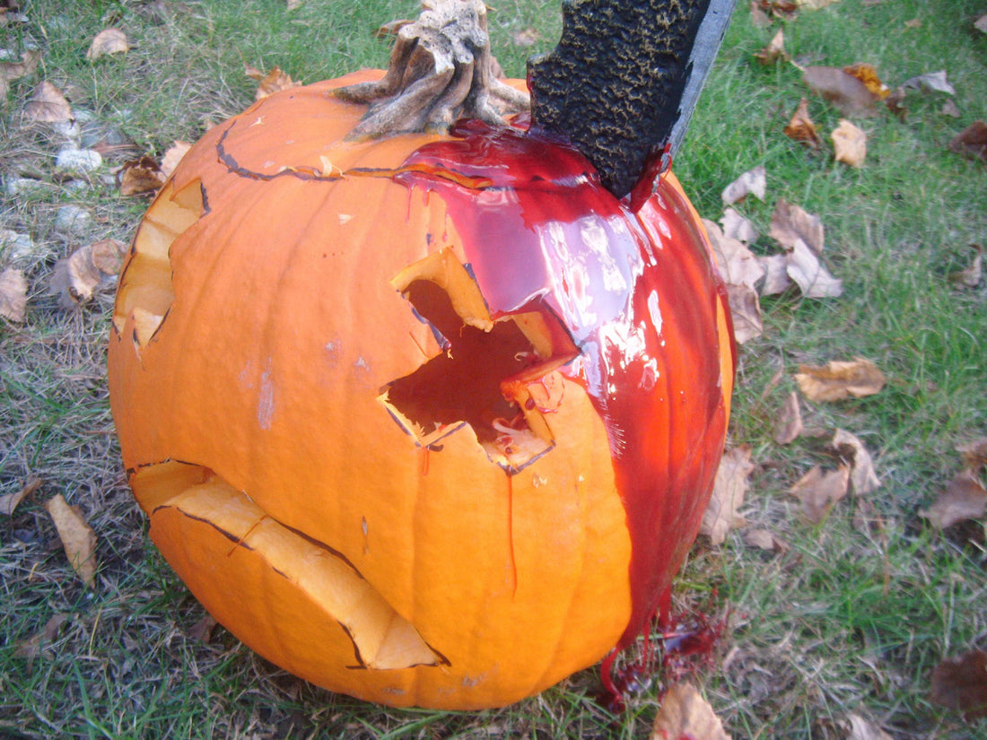 The Bloody Stabbed Pumpkin