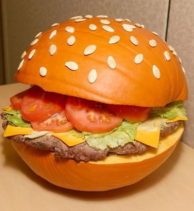 The Burger Pumpkin