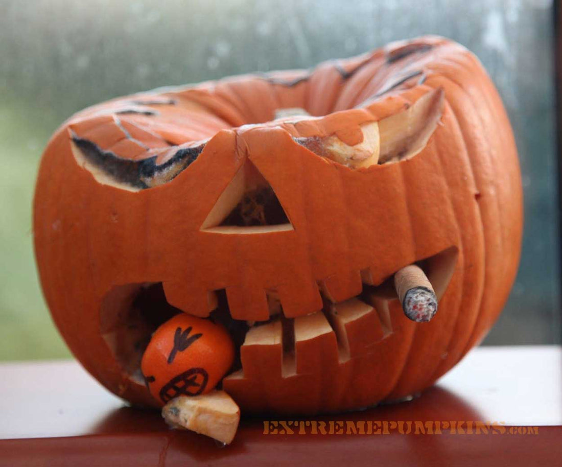 The Cigar Chomping Pumpkin