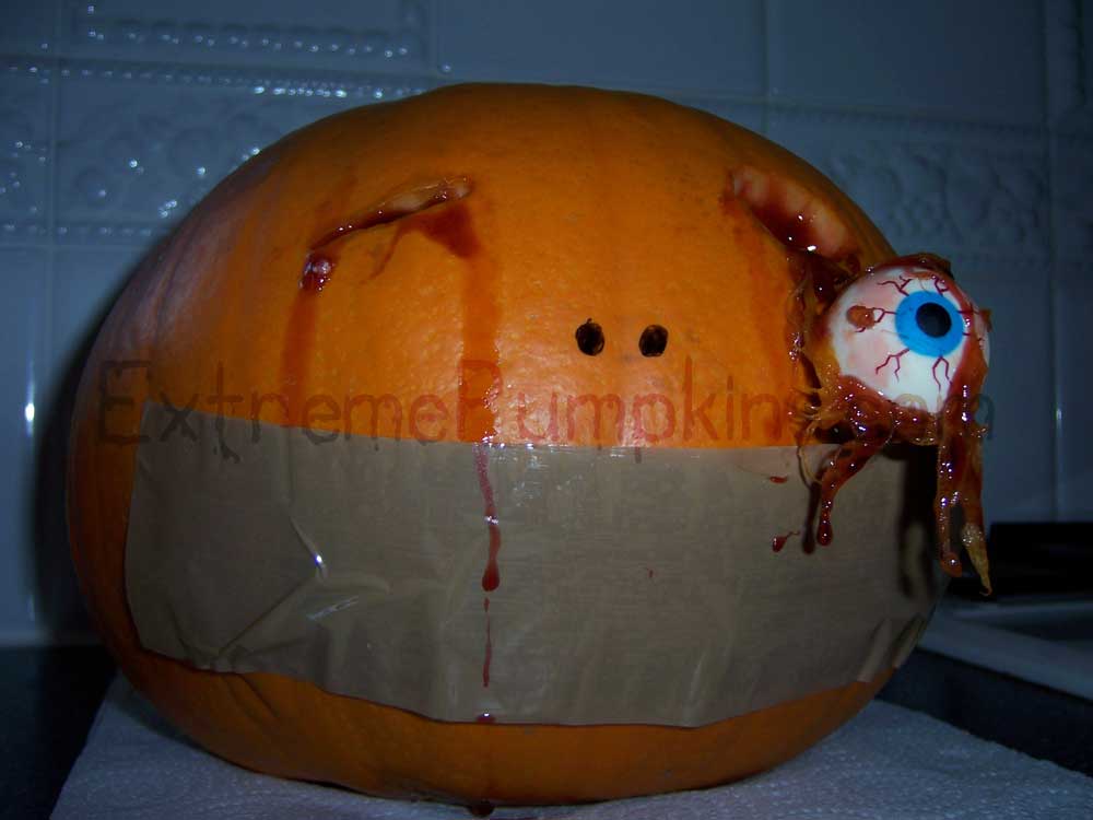 The Distended Eyeball Pumpkin