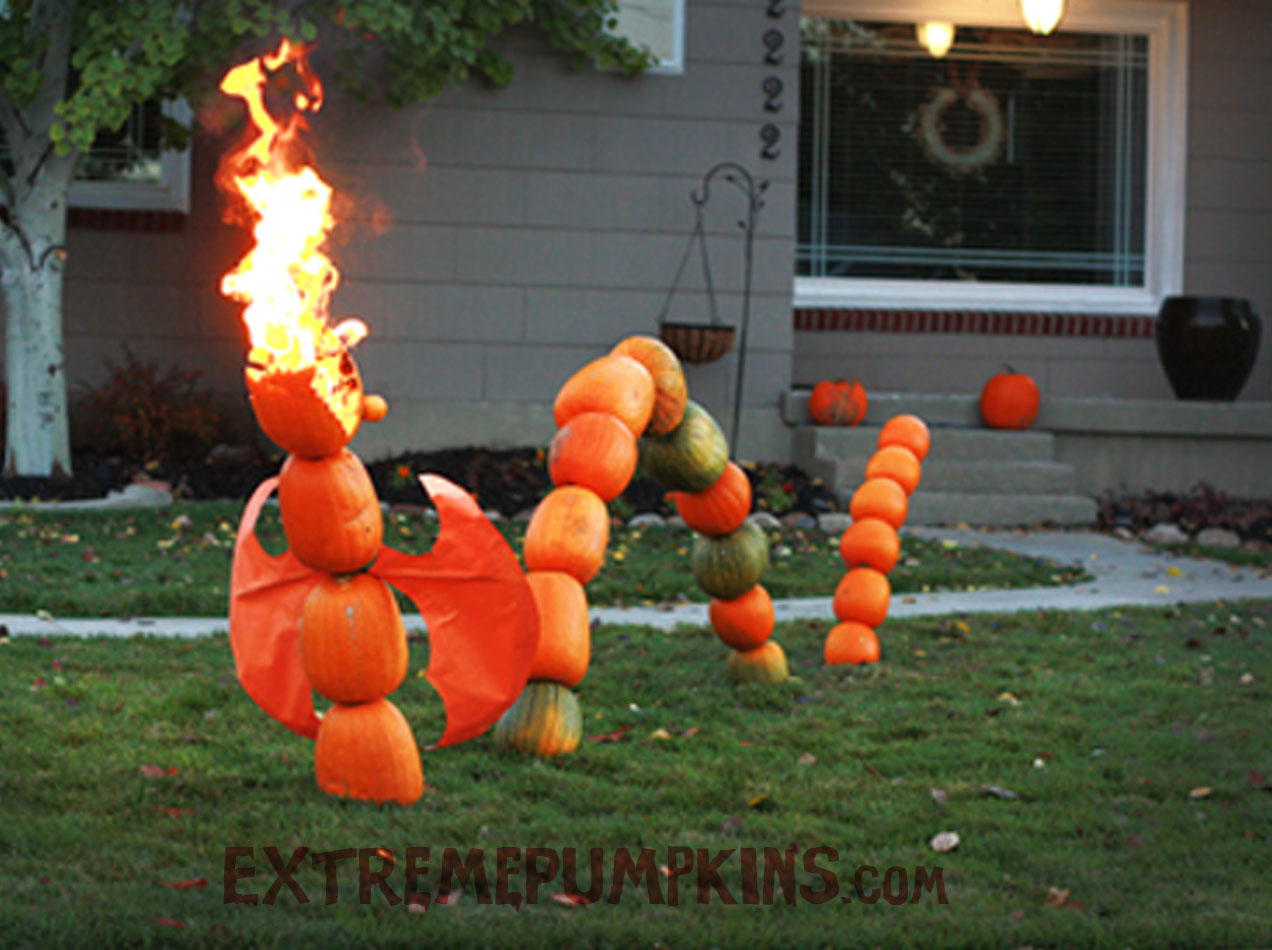 The Fire Breathing Dragon Pumpkin