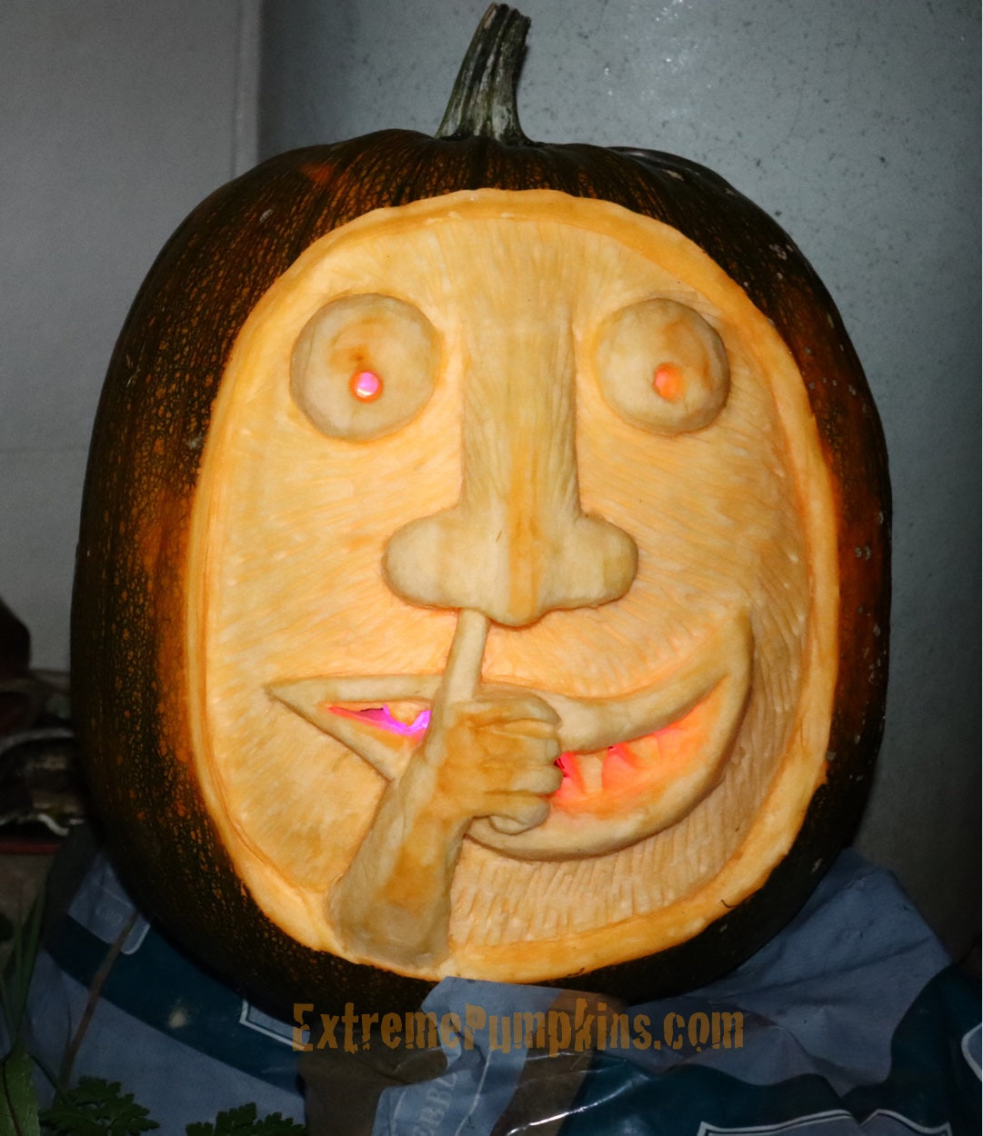 The Nose Picker Pumpkin