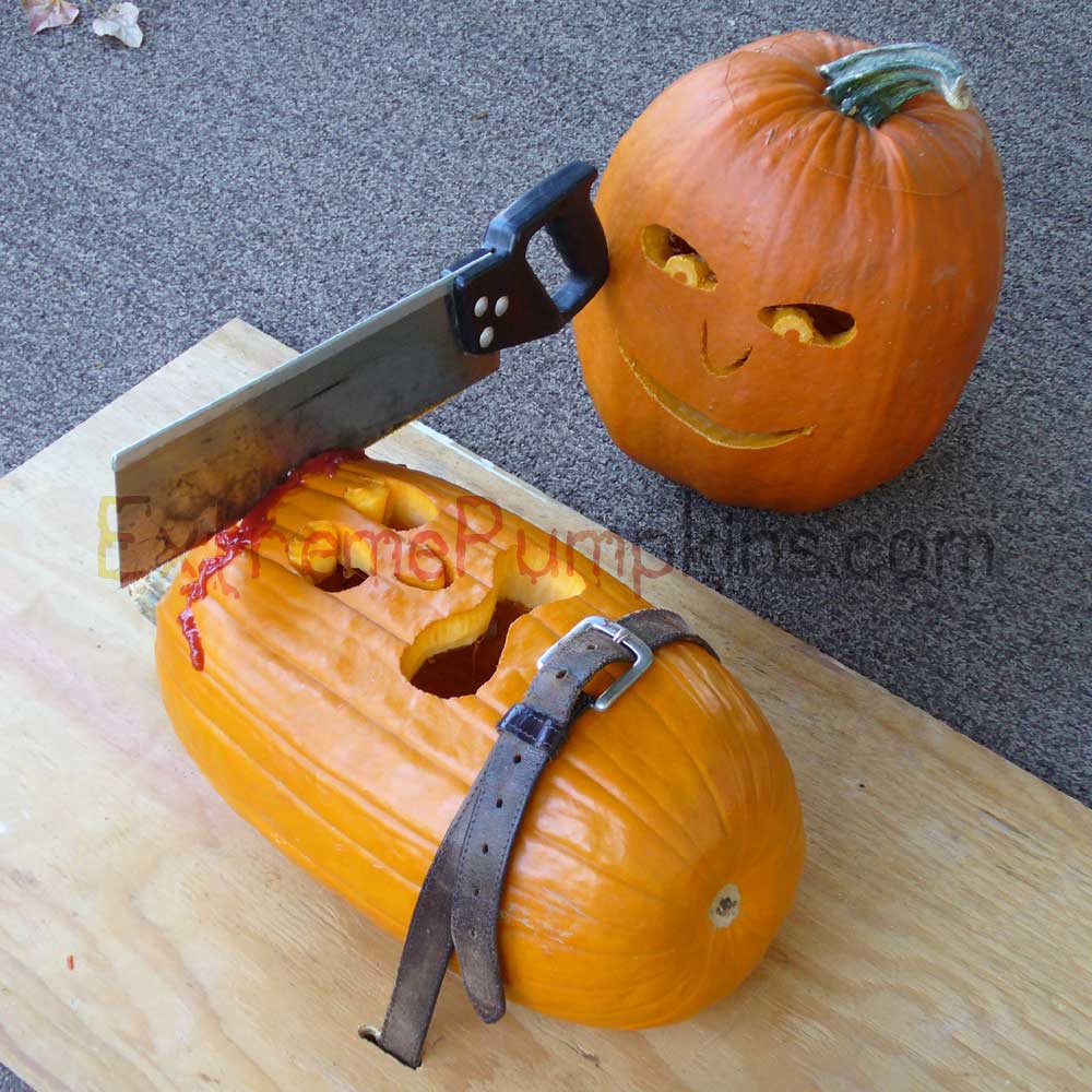 The Strapped To A Board Pumpkin