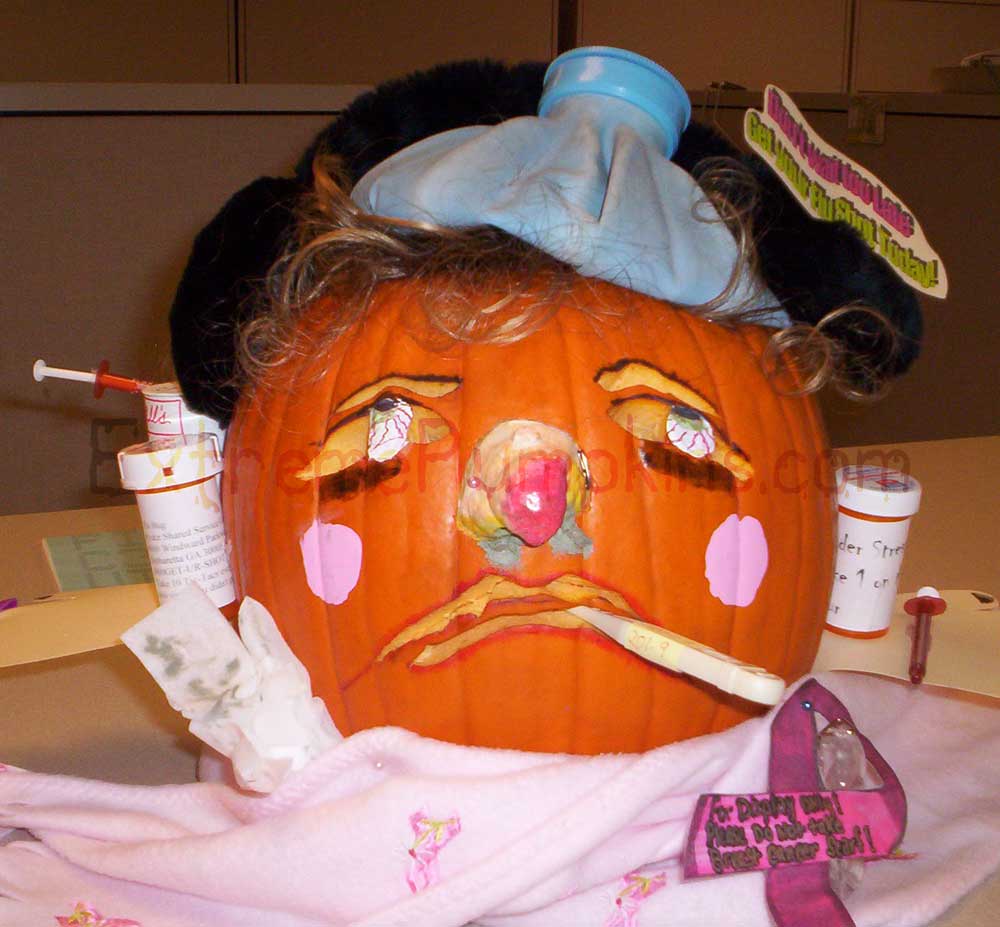 The Swine Flu Pumpkin