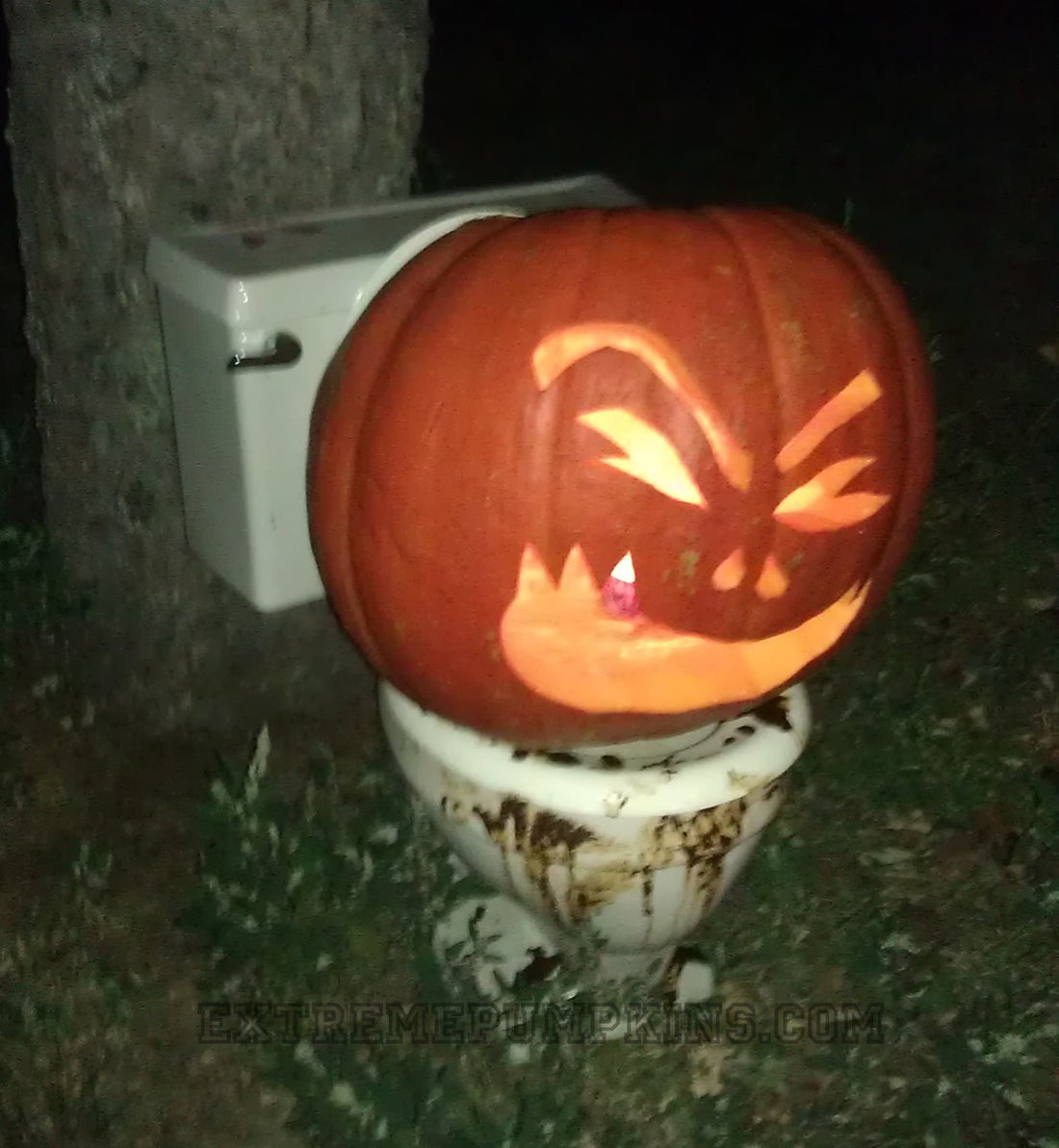 The Toilet Pumpkin