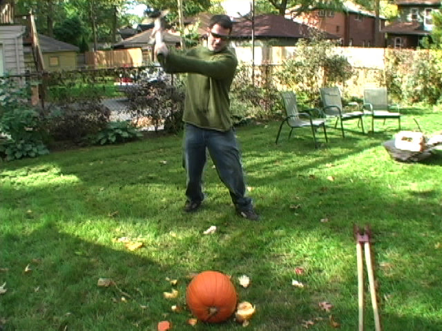 The World's Fastest Pumpkin Carver